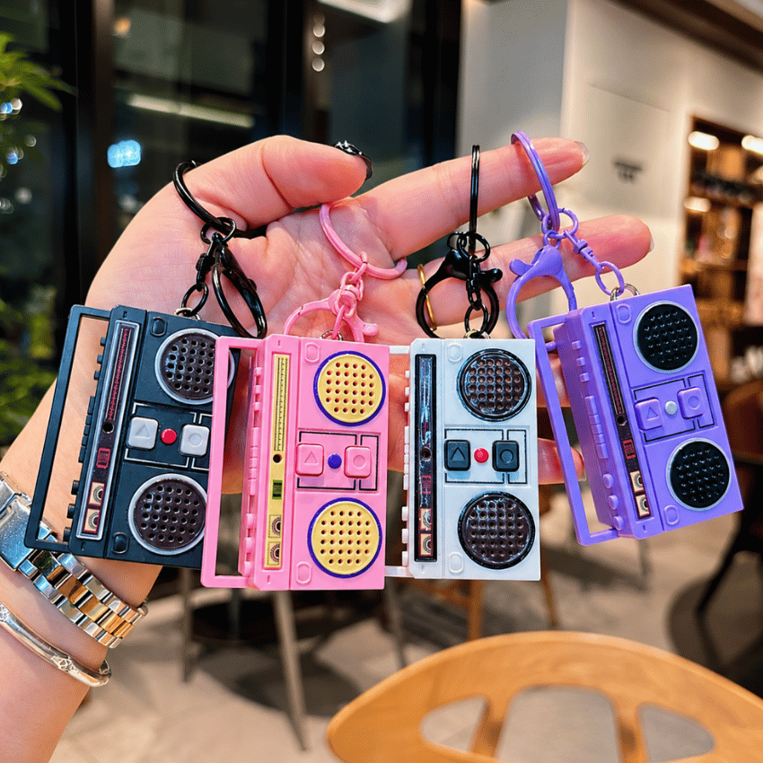 Vinylora Voice Recorder Keychain