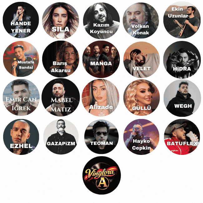Vinylora Sticker Seti A