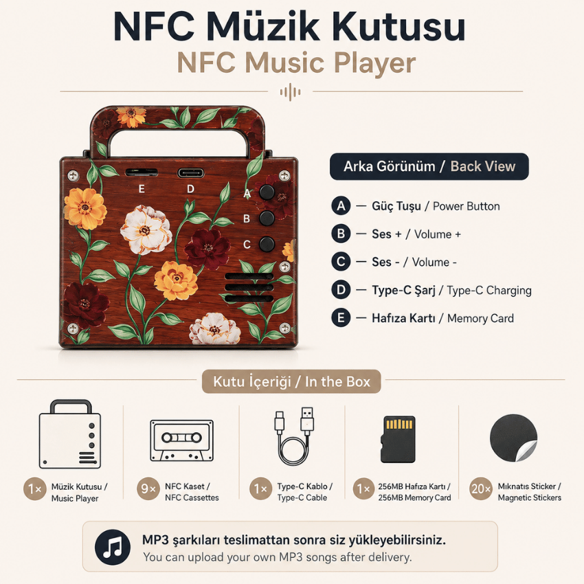Vinylora Cassette Box (NFC)