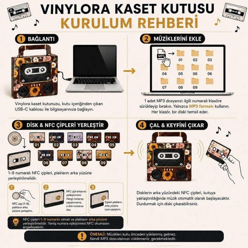 Vinylora Cassette Box (NFC)